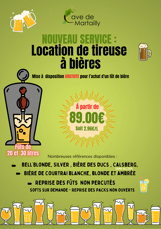 TIREUSES À BIÈRE